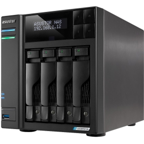 ASUSTOR Nimbustor 4 Gen2 AS5404T 4 Bay NAS. Quad-Core 2.0GHz