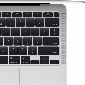 Apple 13 MacBook Air: Apple M1 chip with 8-core CPU and 7-core GPU, 256GB - Silver