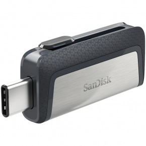 STICK 64GB USB 3.1 SanDisk Ultra Dual Drive Type-A/Type-C black/silver