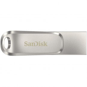 STICK 64GB USB 3.1 SanDisk Ultra Dual Drive Luxe Type-C silver