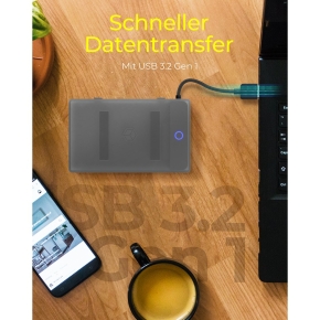 ICY BOX IB-AC603b-U3 USB 3.2 Gen 1 Adapterfür ein 2.5 Laufwerk