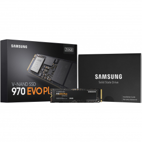 M.2 250GB Samsung 970 EVO plus NVMe PCIe 3.0 x 4 1.3 Phoenix Controller retail