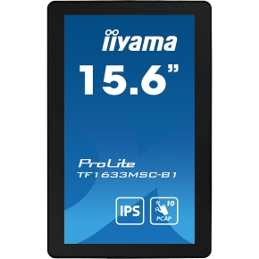 IIYAMA 39.5cm (15.6) TF1633MSC-B1 16:9 M-Touch HDMI+DP bl. retail