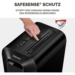 Fellowes Powershred LX65 Aktenvernichter CrossCut 10 Blatt 4x40mm P-4