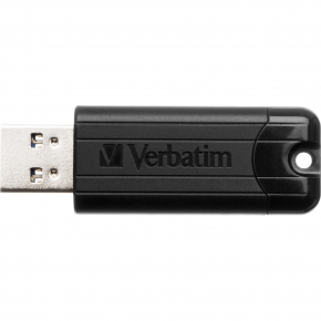 STICK 128GB USB 3.2 Verbatim StorenGo PinStripe Black