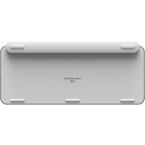 Logitech MX Keys Mini - Tastatur - Hintergrundbeleuchtung Pale Gray