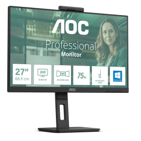 AOC 68.6cm (27) Q27V5CW/BK 16:09 HDMI+DP+USB-C WebCam IPS