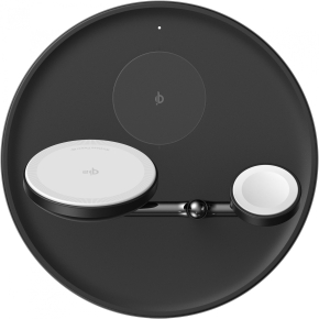 ANKER MagGo Magnetic Charging Stand 15W 3-in-1 Ladestnder fuer iPhone Apple Watch AirPods schwarz