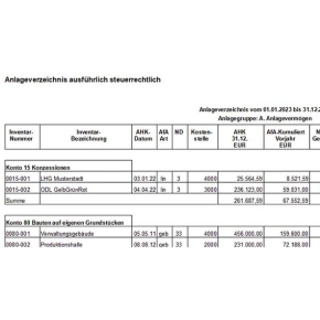 Lexware Anlagenverwaltung 2023 - 1 Device, ABO - ESD-DownloadESD