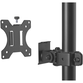 DIGITUS Monitor Vertical Mount 43.18-81.28cm 17-32Zoll 8kg max each clamp or grommet mount