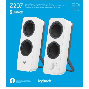 Logitech Speakersystem Z207 White