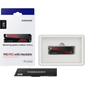 M.2 4TB Samsung 990 PRO Heatsink NVMe PCIe 4.0 x 4 retail