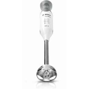 Bosch Stabmixer ErgoMixx MSM66120 Edelstahl 4-Kllingen white/grey