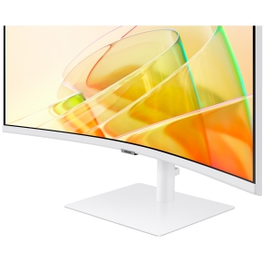 86,4cm/34 (3440x1440) Samsung ViewFinity S6 S34C650TAU 21:9 UWQHD Curved 5ms 100Hz HDR10 2xThunderbolt 4 HDMI DP Speaker White