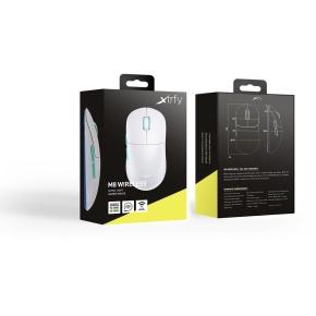 Cherry Mouse Xtrfy M8 Wireless Gaming white