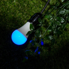 Shelly Plug & Play Beleuchtung Duo RGBW E27 WLAN LED Lampe