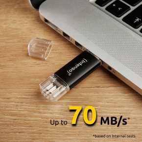STICK 64GB USB 3.2 Intenso 3539490 Anthrazit