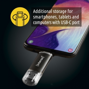 STICK 64GB USB 3.2 Intenso 3539490 Anthrazit