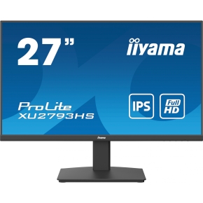 68,6cm/27 (1920x1080) iiyama Prolite XU2793HS-B6 16:9 FHD IPS 100Hz 1ms HDMI DP LS VESA Black