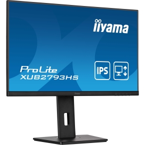 68,5cm/27 (1920x1080) Iiyama Prolite XUB2793HS-B6 16:9 FHD IPS 100Hz 1ms HDMI DP LS Pivot VESA Black