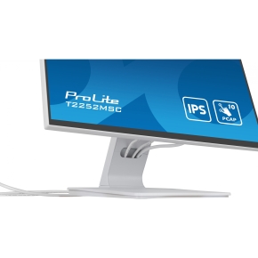 54,5cm/21,5 (1920x1080) iiyama ProLite T2252MSC-W2 16:9 FHD IPS Touch 5ms HDMI DP Speaker White