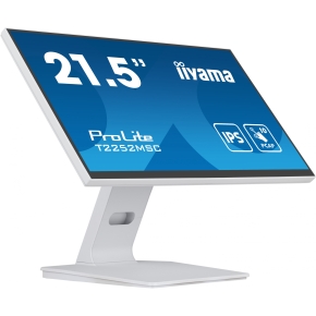 54,5cm/21,5 (1920x1080) iiyama ProLite T2252MSC-W2 16:9 FHD IPS Touch 5ms HDMI DP Speaker White