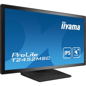 61cm/24 (1920x1080) iiyama ProLite T2452MSC-B1 16:9 FHD IPS Touch 14ms HDMI DP USB-C Speaker Black