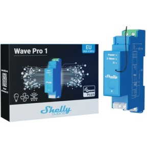 Shelly Relais Wave Pro 1 max 16A Z-Wave DIN-Rail