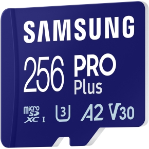 CARD 256GB Samsung PRO Plus microSDXC 180MB/s + USB-Kartenleser