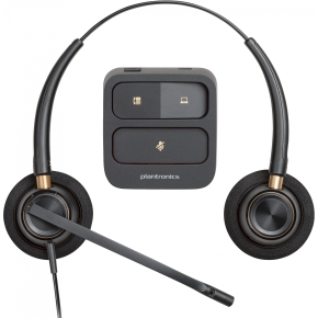 HP Poly EncorePro 520 Binaural Headset +Quick Disconnect (89434-02)