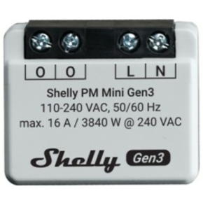 Shelly Relais PM Mini Gen. 3 WLAN BT Unterputz