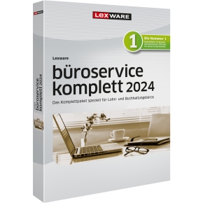 Lexware Büroservice Komplett 2024 Einzelplatzversion - 1 Devise, ABO - ESD -DownloadESD