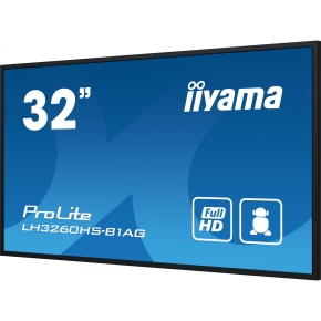 IIYAMA 80.0cm (31.5) LH3260HS-B1AG 16:9 3xHDMI+2xUSB Spk B retail