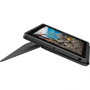 Logitech Rugged Folio Tastatur und Schutzhülle iPad 7./8./9. Generation Black QWERTZ DE