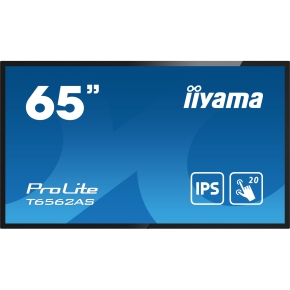 IIYAMA 164.0cm(65) T6562AS-B1 16:9 Touch 3xHDMI+2xUSB retail (Speditionsversand)