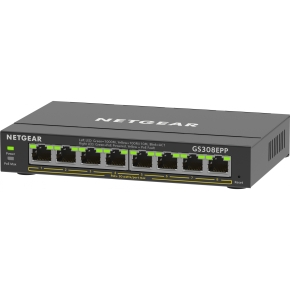 8P Netgear GS308EPP-100PES POE+ M RM