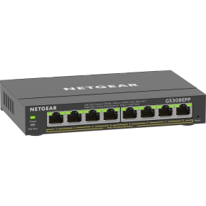 8P Netgear GS308EPP-100PES POE+ M RM