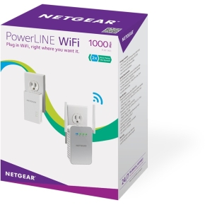 Netgear Powerline PLW1000 10/100/1000 Mbit & WLAN (802.11b/g/n/ac - 2.4 & 5 GHz) - Set