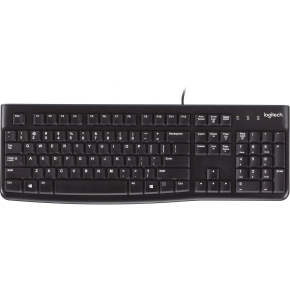 Logitech K120 USB black QWERTY US