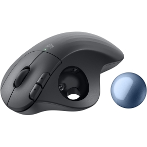 Logitech ERGO M575S Wireless Trackball - Graphite + Blue Ball