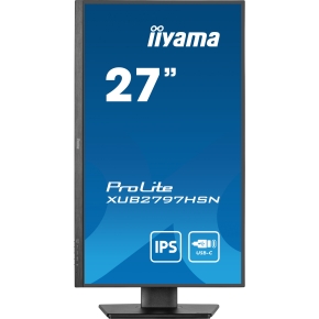 68,5cm/27 (1920x1080) iiyama PROLITE XUB2797HSN-B1 16:9 FHD IPS 1ms 100Hz HDMI DP USB-C RJ45 Speaker Pivot Black