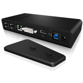 ICY BOX IB-DK2241AC USB 3.0 11-in-1 DockingStation