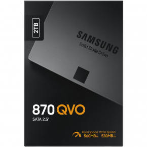 2.5 2TB Samsung 870 QVO retail