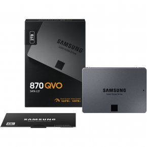 2.5 2TB Samsung 870 QVO retail