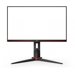 61cm/24 (2560x1440) AOC Q24G2A/BK Gaming IPS 1ms 165Hz IPS QHD DP HDMI LS Black Red