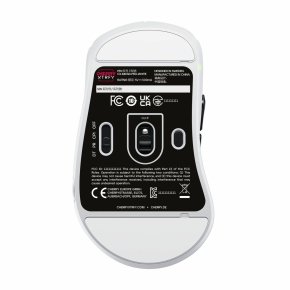 Cherry XTRFY CX-M64W-PRO-WHITE Wireless Maus