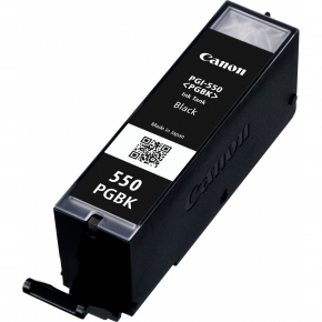 TIN Canon Tinte PGI-550PGBK 6496B001 Pigment-Schwarz bis zu 300 Seiten gemäß ISO/IEC 24711
