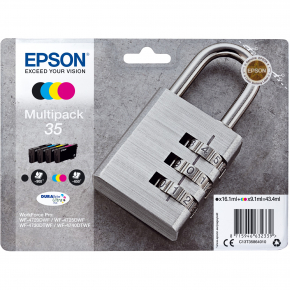 Epson Tinte 35 C13T35864010 4er Multipack (BKMCY) bis zu 650 Seiten