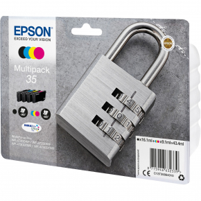 Epson Tinte 35 C13T35864010 4er Multipack (BKMCY) bis zu 650 Seiten