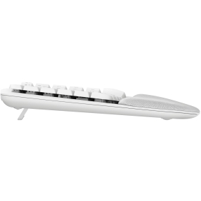 Logitech Wave Keys wireless ergonomic keyboard - OFFWHITE - (DE) - 2.4GHZ/BT - N/A - CENTRAL-419 - UNIVERSAL